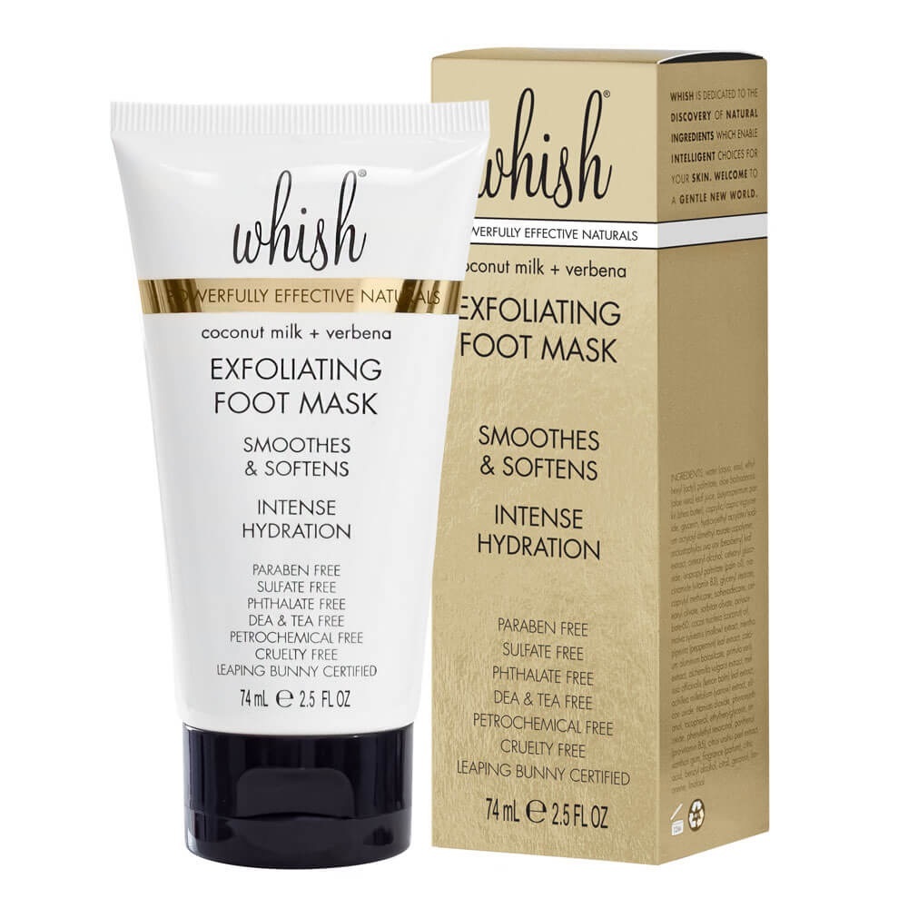 2 for $30 Whish Coconut Milk and Verbena Foot Mask 2 for $30
